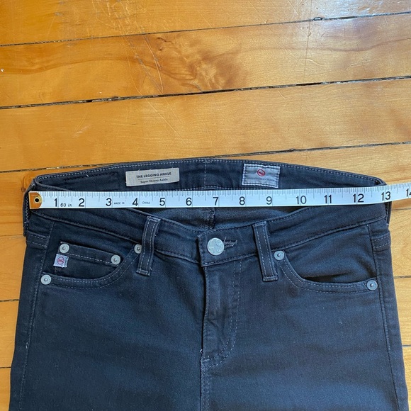 AG the Legging Super Skinny Ankle in Coal Grey - Picture 4 of 6